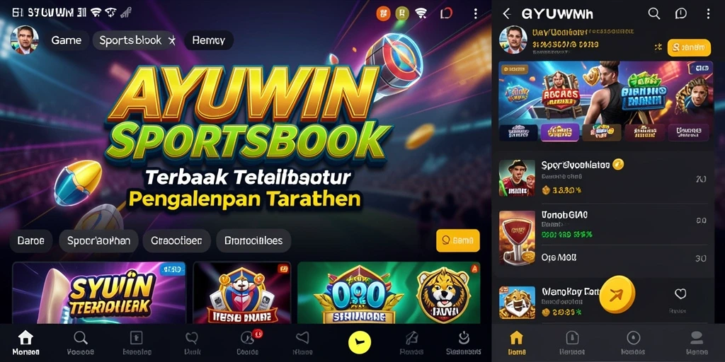Tampilan gameplay AYUWIN yang menarik dan interaktif dari Sportsbook.