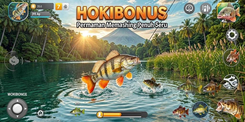 Tangkapan ikan besar di gameplay HOKIBONUS yang menegangkan.