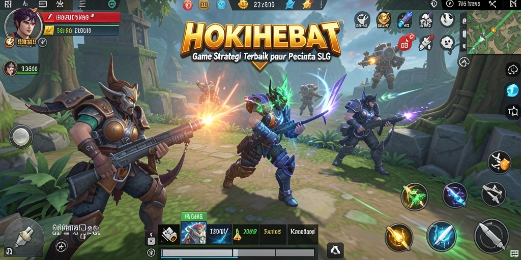 Tampilan gameplay HOKIHEBAT yang menarik dan strategi mendalam.