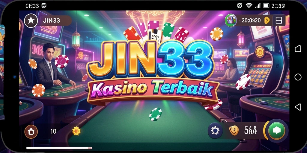 Screenshot JIN33 menampilkan gameplay menarik dalam permainan Kasino.