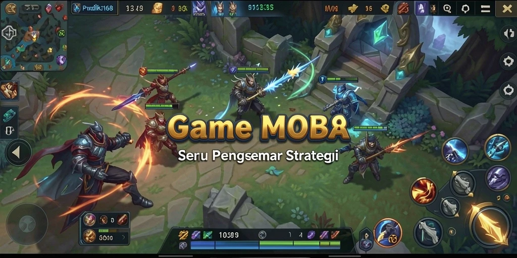 Screenshot gameplay PREDIKSI168 yang menampilkan aksi seru dalam pertempuran.