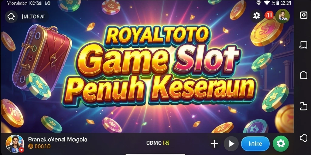 Tampilan gameplay seru dan mendebarkan di ROYALTOTO.