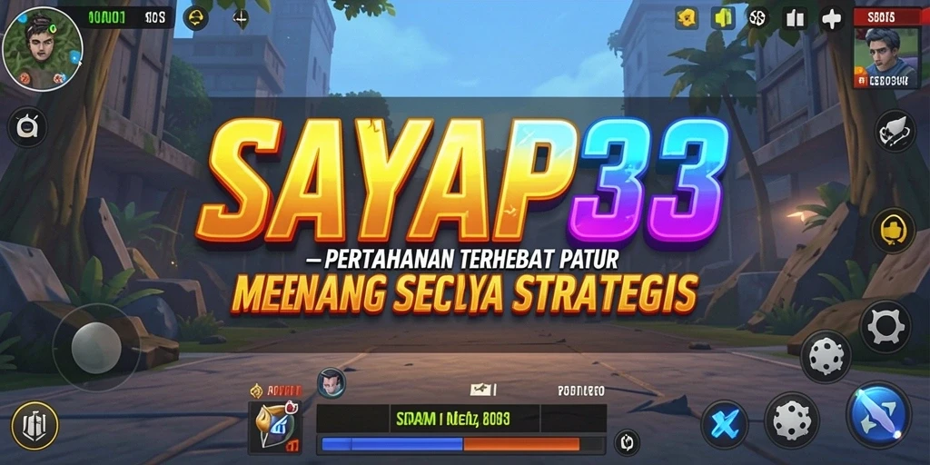 Tampilan gameplay SAYAP33 yang mendebarkan dalam pertempuran Tower Defense.
