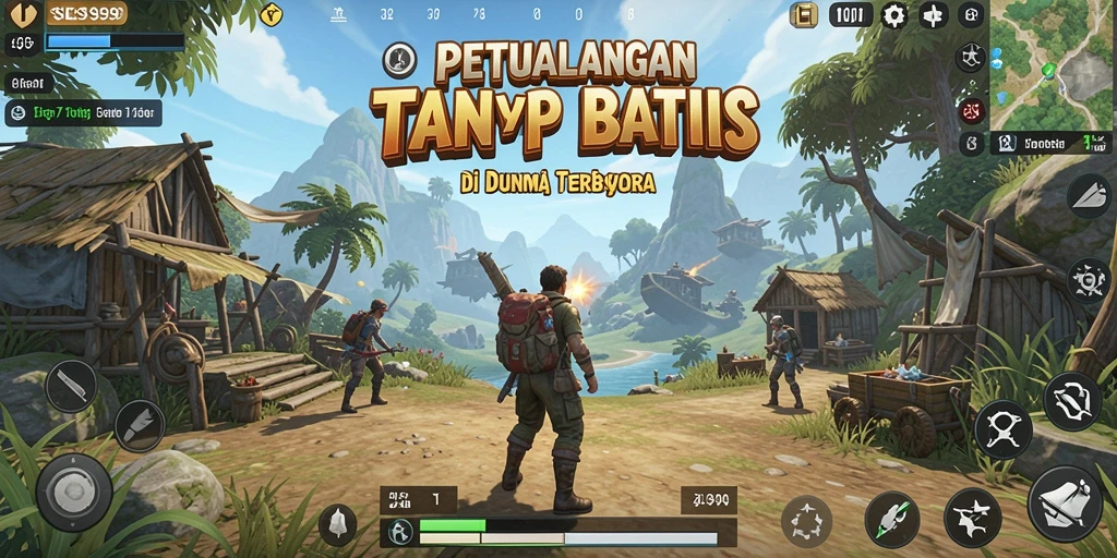 Menampilkan gameplay seru dalam dunia terbuka yang luas.
