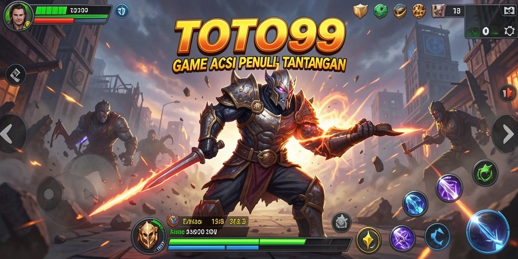 Tampilan gameplay TOTO99 yang mendebarkan dan penuh aksi.