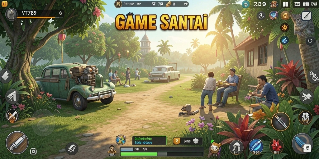 Tampilan menarik dari gameplay VT789 yang seru dan menantang.